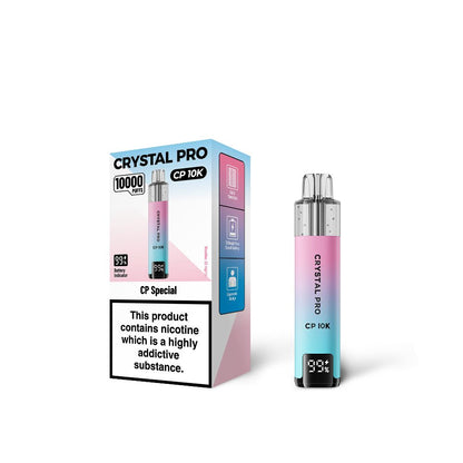 Crystal Pro 10000 (CP10K) Prefilled Kit | only £8.99 |3 for £23| Cheapest Vape Shop in Uk