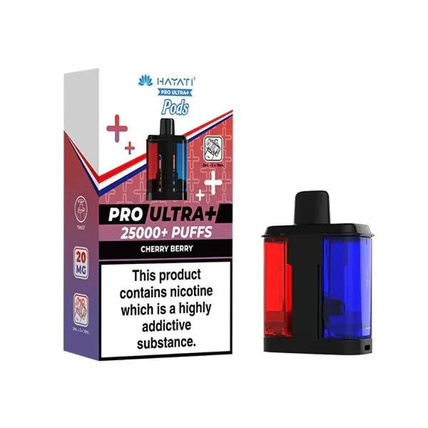 Hayati Pro Ultra Plus 25k Prefilled Pods - Box of 5 | only £39.99 | Cheapest Vape Shop in Uk