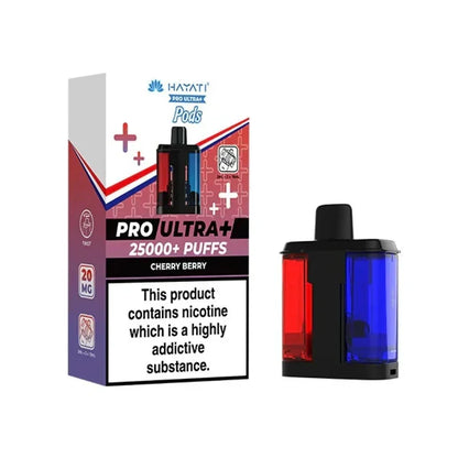 Hayati Pro Ultra Plus 25k Prefilled Pods - Box of 5 | only £39.99 | Cheapest Vape Shop in Uk