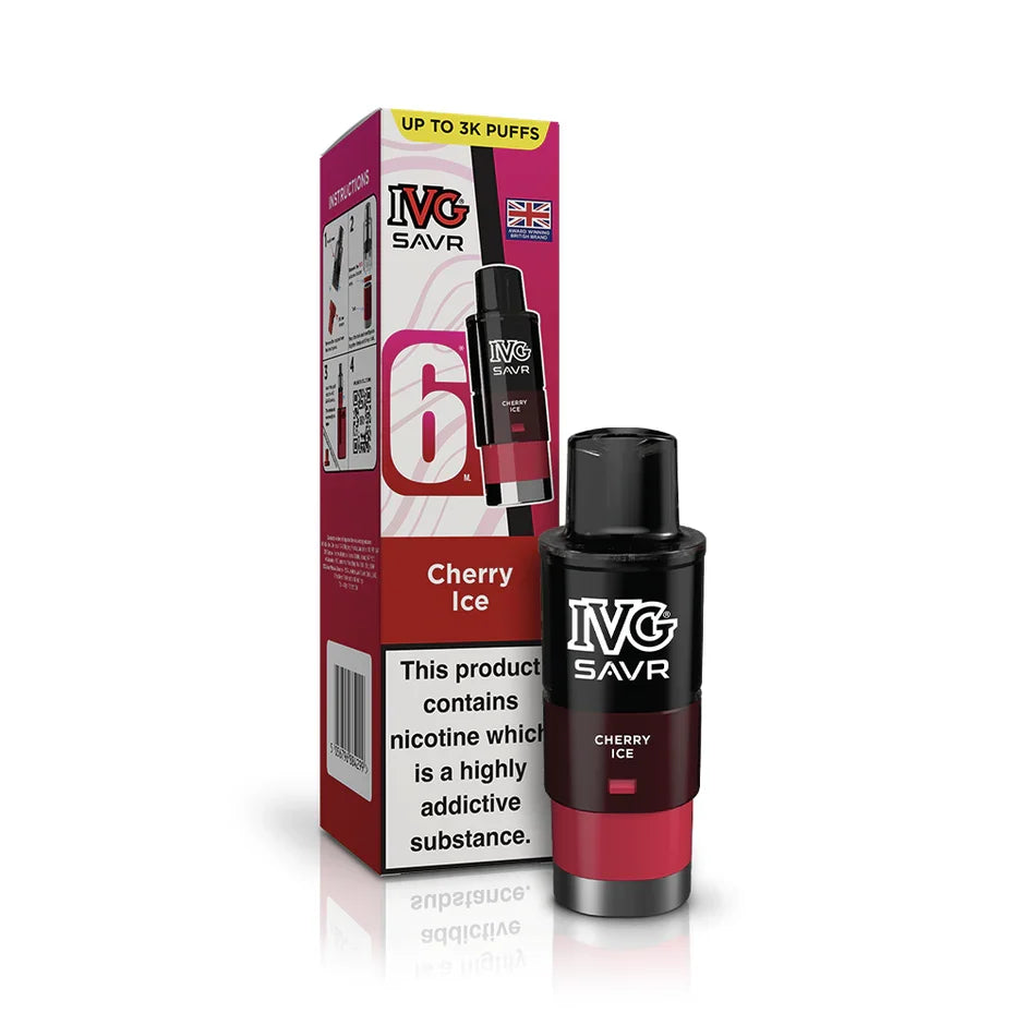 IVG SAVR 3000 Refill Pods - Box Of 5 | only £19.99 | Cheapest Vape Shop in Uk