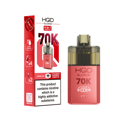 HQD Glow Air 70K Pod Vape Kit | only £15.99 | Cheapest Vape Shop in Uk