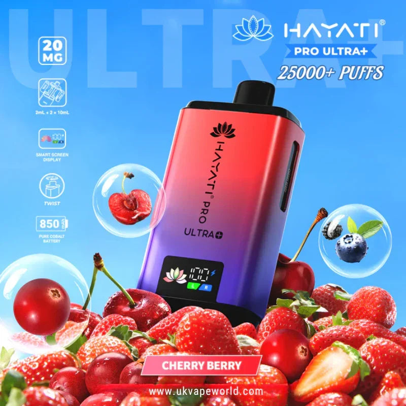 Hayati Pro Ultra Plus 25000 Bar Twist Prefilled Kit - Box of 10 | only £93.99 | Cheapest Vape Shop in Uk (Copy)