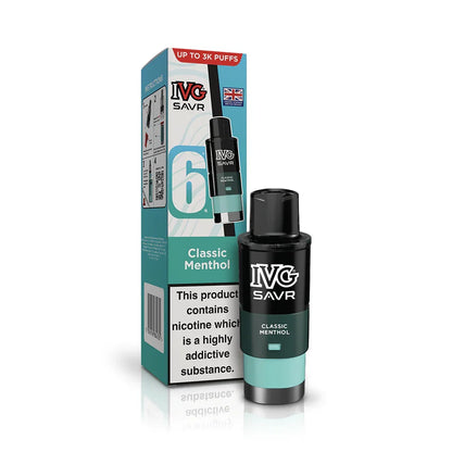 IVG SAVR 3000 Refill Pods - Box Of 5 | only £19.99 | Cheapest Vape Shop in Uk