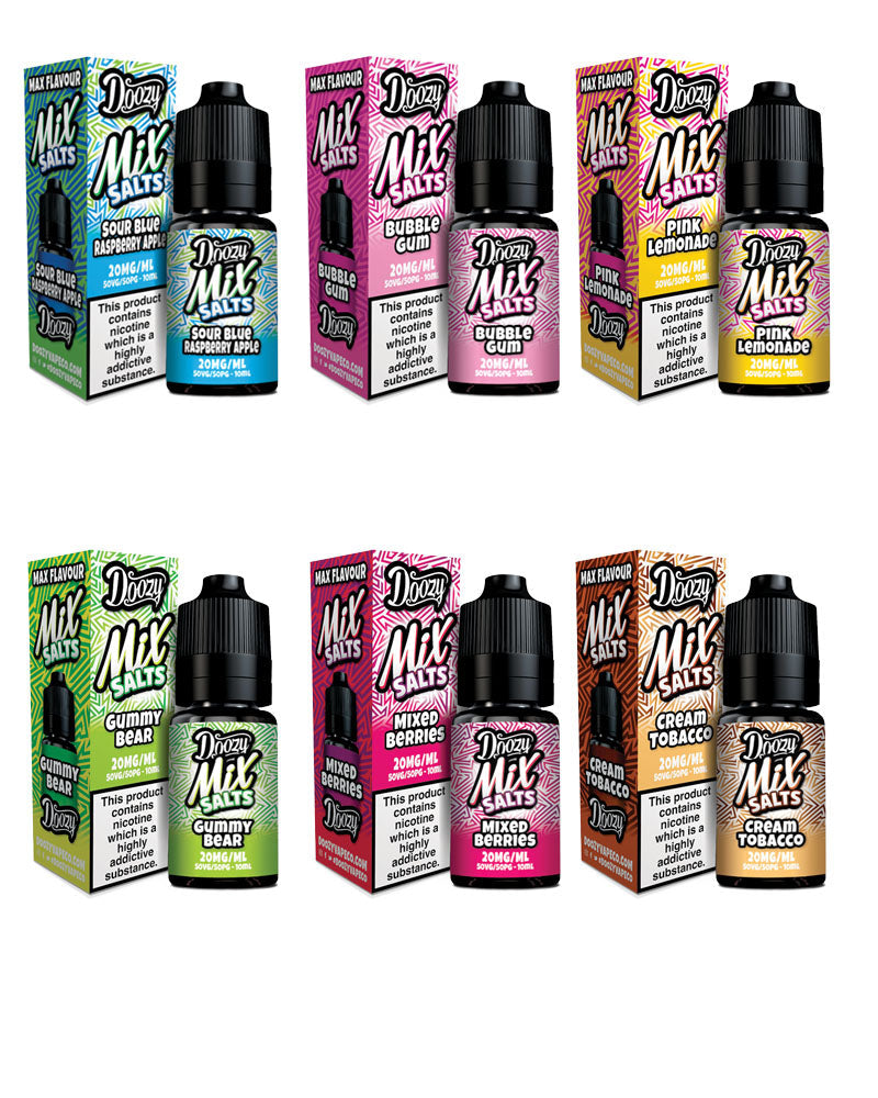 Doozy Mix Salts Nic Salt | only £3.99 | Cheapest Vape Shop in Uk