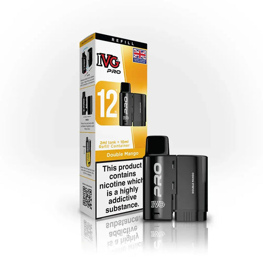 IVG Pro 12 Prefilled Pods | Only £6.99 | Any 3 For £17.99 | only £6.99 | Cheapest Vape Shop in Uk