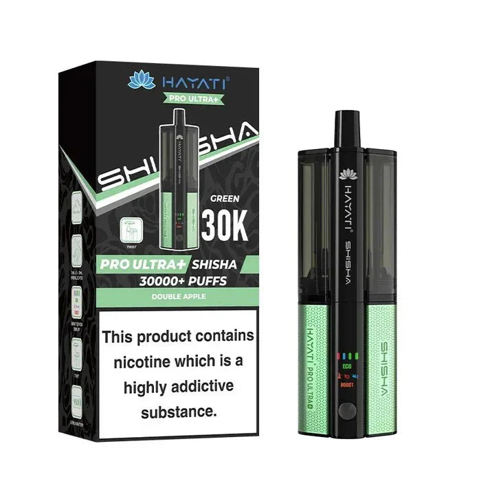 Hayati Pro Ultra Plus Shisha 30K Prefilled Pod Kit| £11.99 | 3 For £33 | only £11.99 | Cheapest Vape Shop in Uk