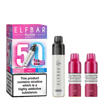 Elf Bar Plus 50 Vape Kit-Box of 10 | only £93.99 | Cheapest Vape Shop in Uk