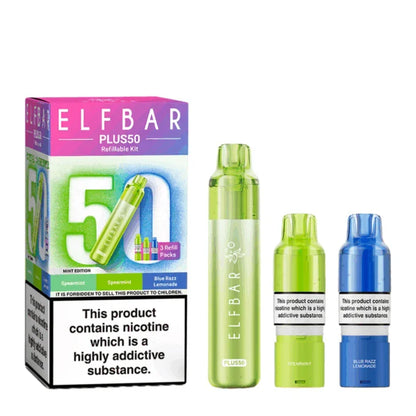 Elf Bar Plus 50 Vape Kit-Box of 10 | only £93.99 | Cheapest Vape Shop in Uk
