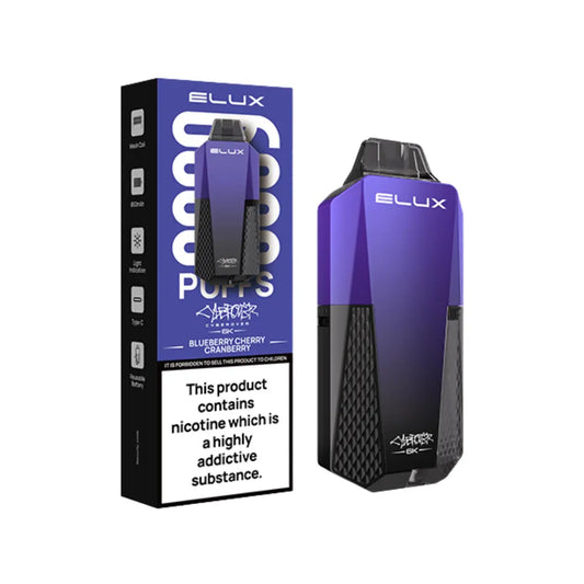 Elux Cyber over 6K Prefilled Vape Kit - Box Of 10 | only £79.99 | Cheapest Vape Shop in Uk