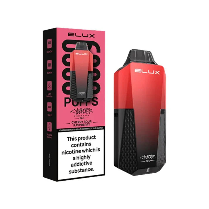 Elux Cyber over 6K Prefilled Vape Kit - Box Of 10 | only £79.99 | Cheapest Vape Shop in Uk
