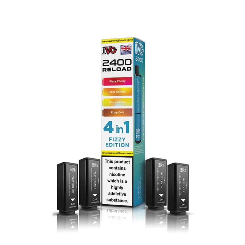 IVG 2400 Reload Prefilled Pods - Box of 5 | only £35.99 | Cheapest Vape Shop in Uk