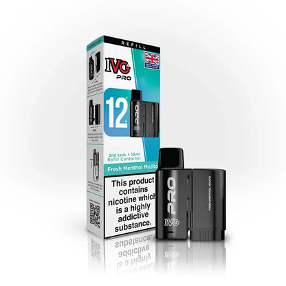 IVG Pro 12 Prefilled Pods | Only £6.99 | Any 3 For £17.99 | only £6.99 | Cheapest Vape Shop in Uk