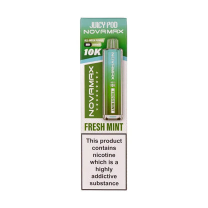 Juicy Pod Novamax 10K Prefilled Pod Vape Kit | Only £7.99 | Any 3 £23 | only £7.99 | Cheapest Vape Shop in Uk