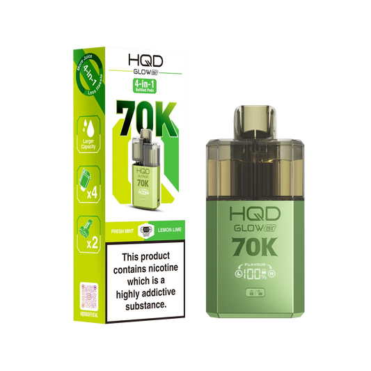 HQD Glow Air 70K Pod Kit