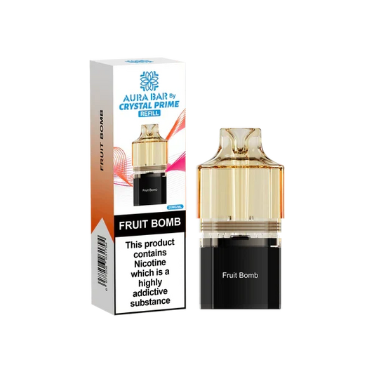 Crystal Prime Aura 10K Prefilled Pods | only £5.99 |5 FOR £25|10 for £50|  Cheapest Vape Shop in Uk