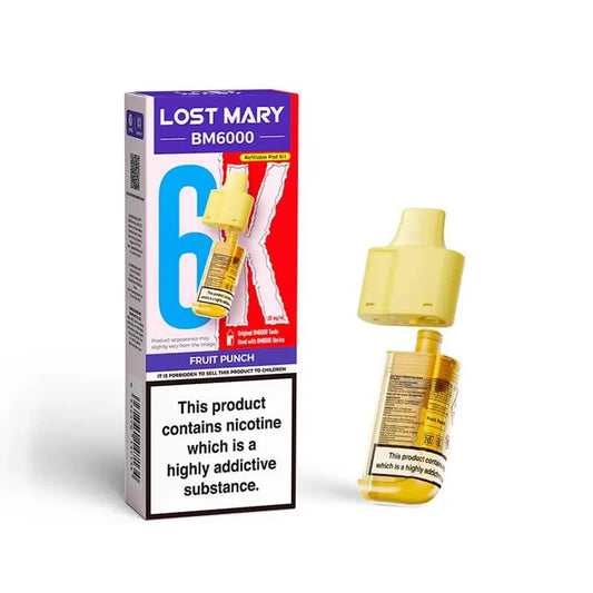 Lost Mary BM6000 Prefilled Vape Pods - Box of 10 | only £52 | Cheapest Vape Shop in Uk