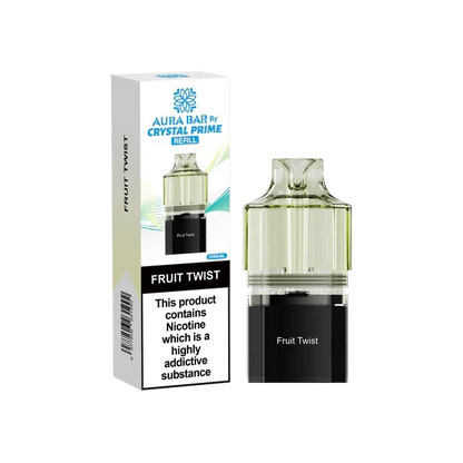 Crystal Prime Aura Bar 10k Replacement Pods - Box of 10 | only £47.25 | Cheapest Vape Shop in Uk