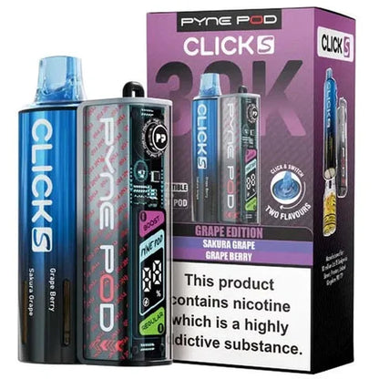 Pyne Pod Click S 30K Prefilled Pod Kit - Box of 10 | only £87.99 | Cheapest Vape Shop in Uk
