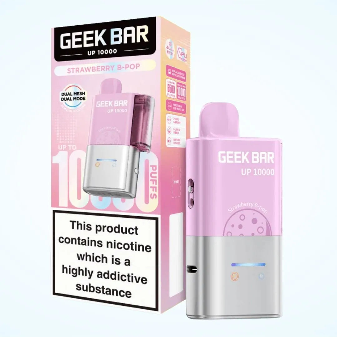 Geek Bar Up 10000 Puffs Prefilled Pod Kit | Up to 10000 Puffs| only £10.50 | Cheapest Vape Shop in Uk