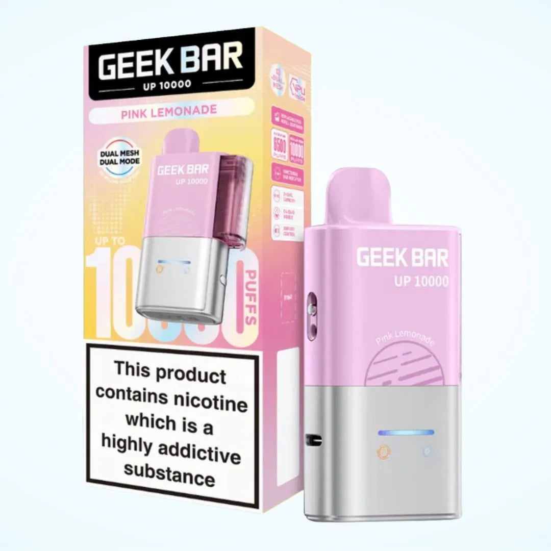 Geek Bar Up 10000 Puffs Prefilled Pod Kit | Up to 10000 Puffs| only £10.50 | Cheapest Vape Shop in Uk