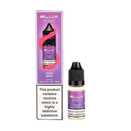 Elux Legend 10ml Nic Salt | only £3.99 | Cheapest Vape Shop in Uk