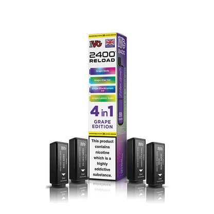 IVG 2400 Reload Prefilled Pods | Only £22.99 | Any 3 For £22.99 | only £8.99 | Cheapest Vape Shop in Uk