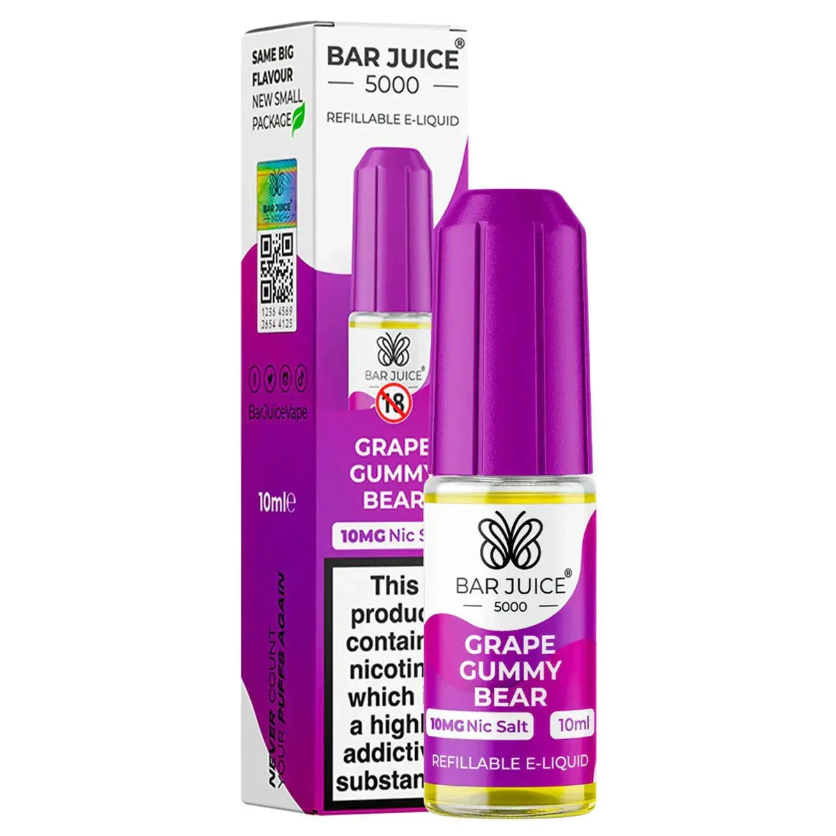 Bar Juice 5000 Salt 10ml Nic Salts - Box of 10 | only £24.99 | Cheapest Vape Shop in Uk