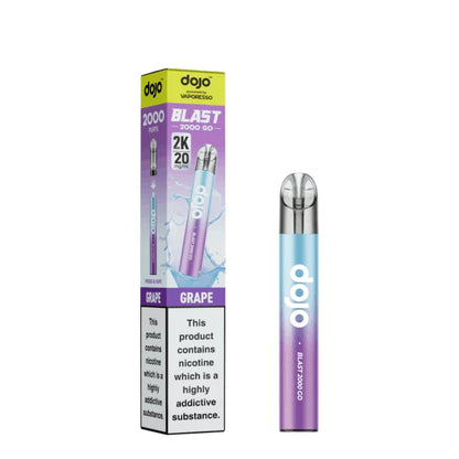 Vaporesso DOJO Blast Go 2000 Prefilled Pod Kit | only £4.50 |3 For £12 | Cheapest Vape Shop in Uk