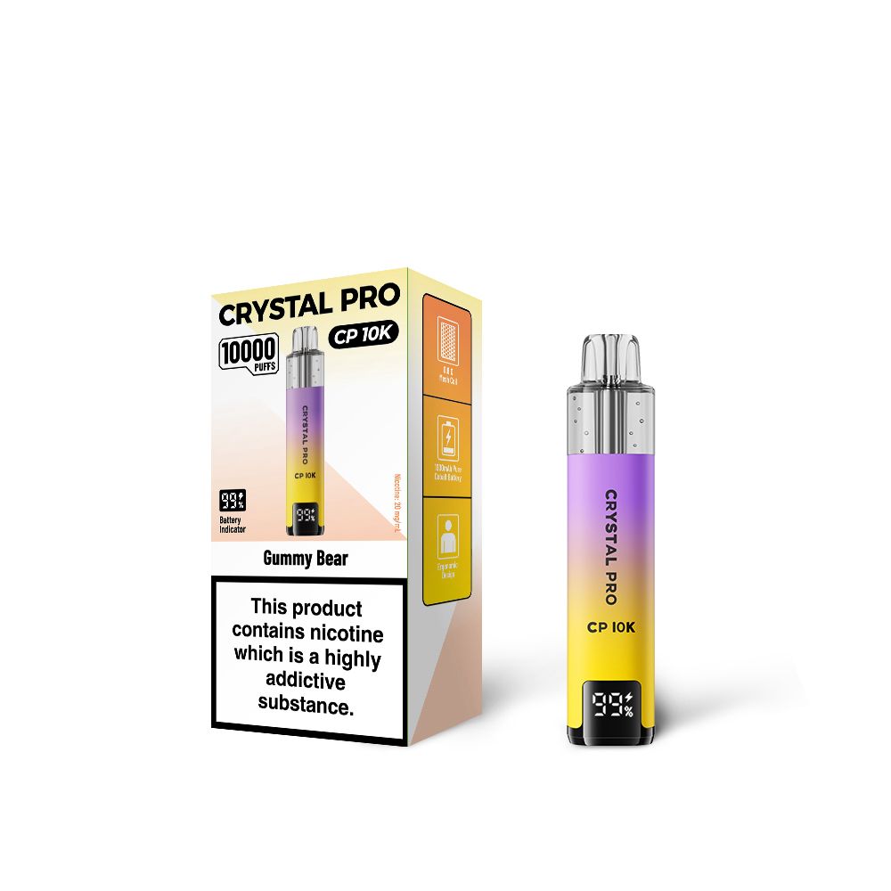 Crystal Pro 10000 (CP10K) Prefilled Kit | only £8.99 |3 for £23| Cheapest Vape Shop in Uk