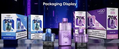 HQD Glow Air 70K Pod Vape Kit | only £15.99 | Cheapest Vape Shop in Uk