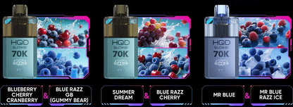 HQD Glow Air 70K Pod Vape Kit | only £15.99 | Cheapest Vape Shop in Uk