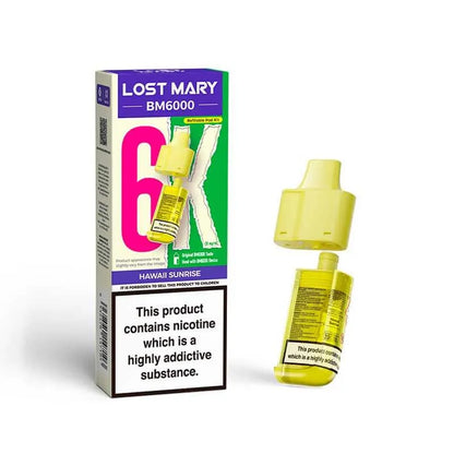 Lost Mary BM6000 Prefilled Vape Pods - Box of 10 | only £52 | Cheapest Vape Shop in Uk