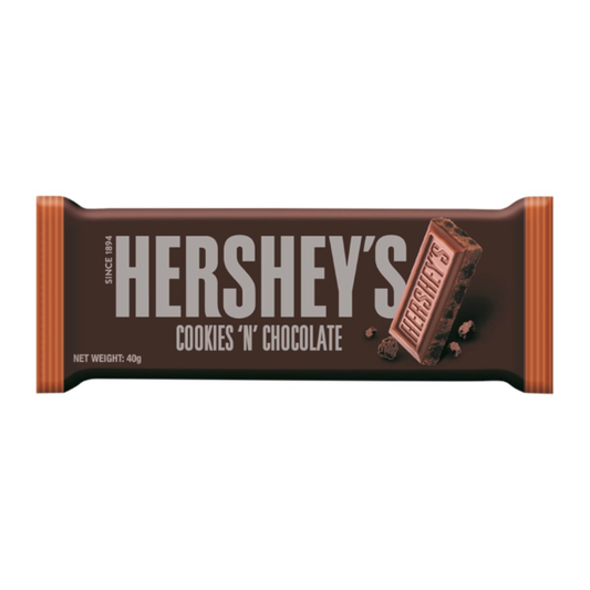 Hershey’s Cookies ’n’ Chocolate 40g – Classic Cookies &amp; Cream Chocolate Bar | only £1.59 | Cheapest Vape Shop in Uk