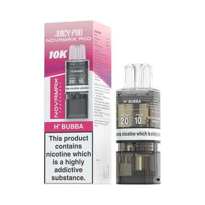 Juicy Pod NovaMax 10K Prefilled Pods - Box Of 10 | only £46.99 | Cheapest Vape Shop in Uk