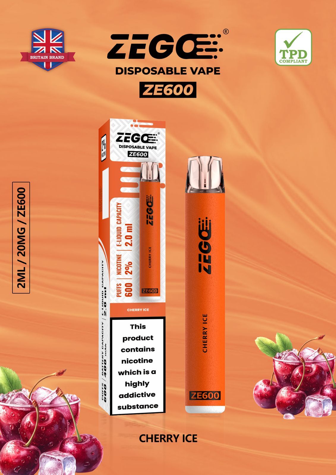 Zego ZE600 Pod Device | only £3.99 | Cheapest Vape Shop in Uk