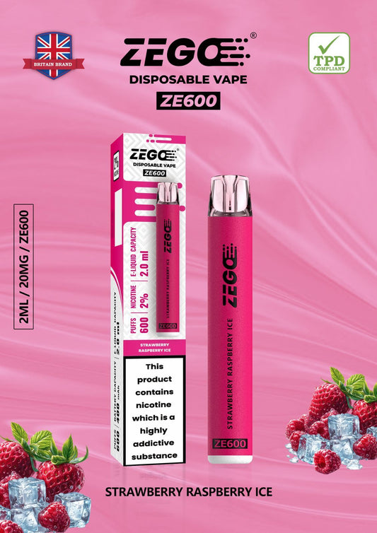 Zego ZE600 - Box of 10 | only £19.99 | Cheapest Vape Shop in Uk