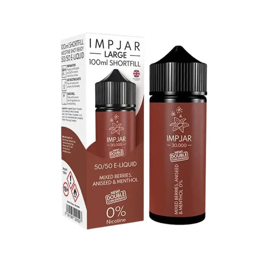 IMPJAR 100ml Shortfill E-Liquid UK | only £15.99 | Cheapest Vape Shop in Uk