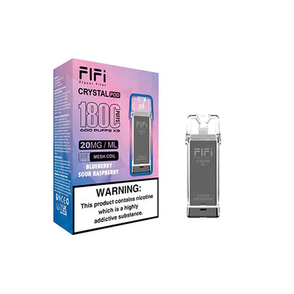 Flfi Crystal Replacement Vape Pods 1800 Puffs- Box of 10 | only £74.00 | Cheapest Vape Shop in Uk