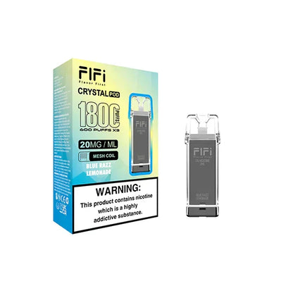 Flfi Crystal Replacement Vape Pods 1800 Puffs- Box of 10 | only £74.00 | Cheapest Vape Shop in Uk