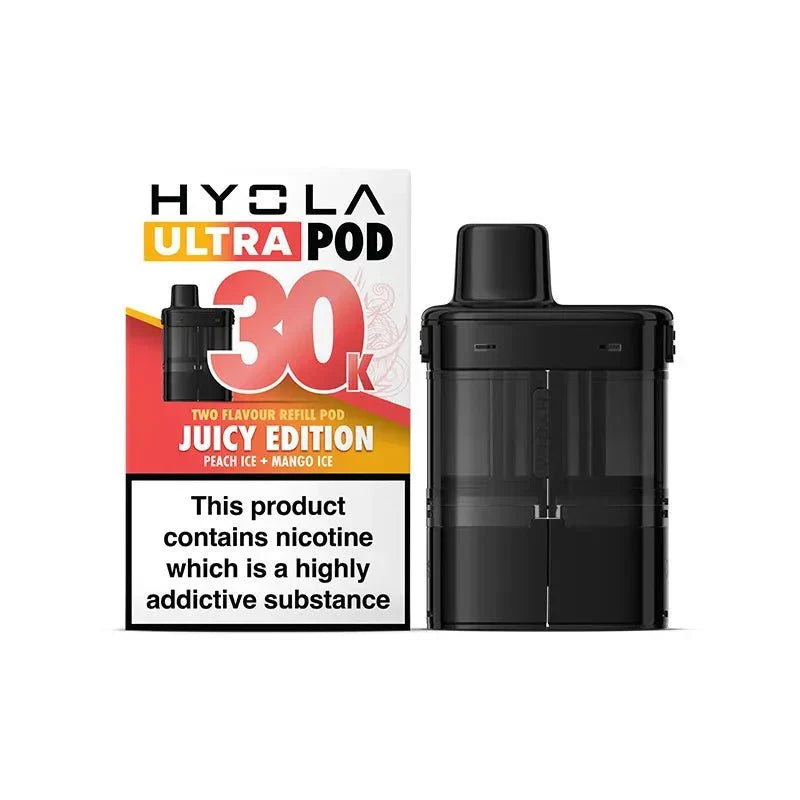 Hyola Ultra 30K Pre-Filled Pods | Only £8.99 | Any 3 For £28 | only £8.99 | Cheapest Vape Shop in Uk