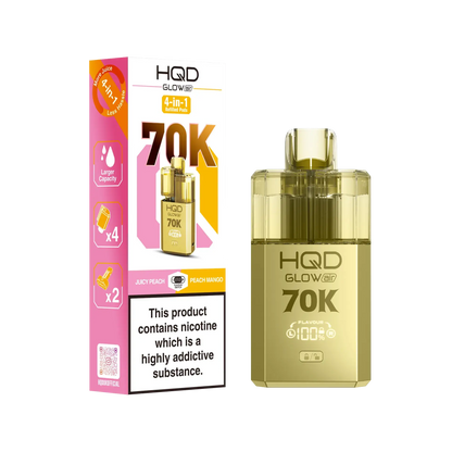 HQD Glow Air 70K Pod Vape Kit | only £15.99 | Cheapest Vape Shop in Uk