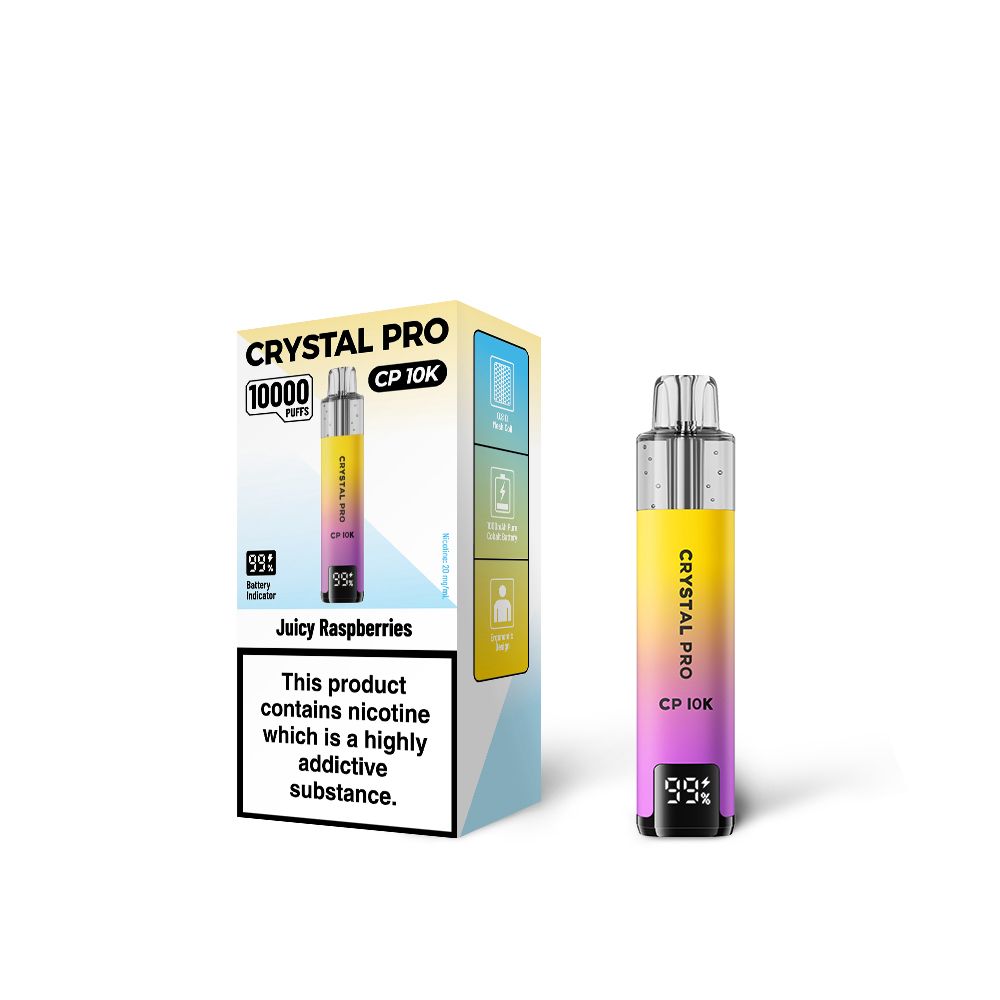 Crystal Pro 10000 (CP10K) Prefilled Kit | only £8.99 |3 for £23| Cheapest Vape Shop in Uk