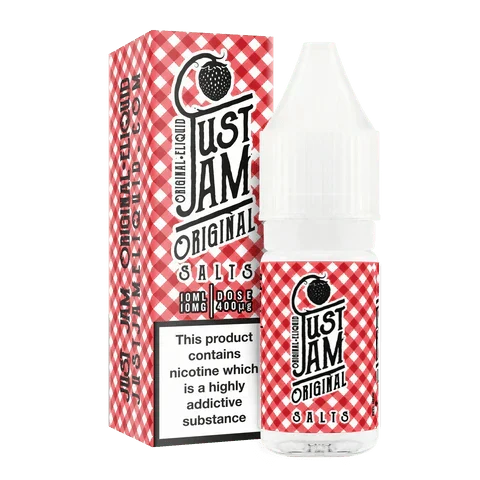Just Jam 10ml Nic Salts Box of 10 | only £24.99 | Cheapest Vape Shop in Uk