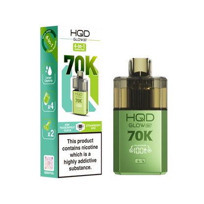 HQD Glow Air 70K Pod Vape Kit | only £15.99 | Cheapest Vape Shop in Uk