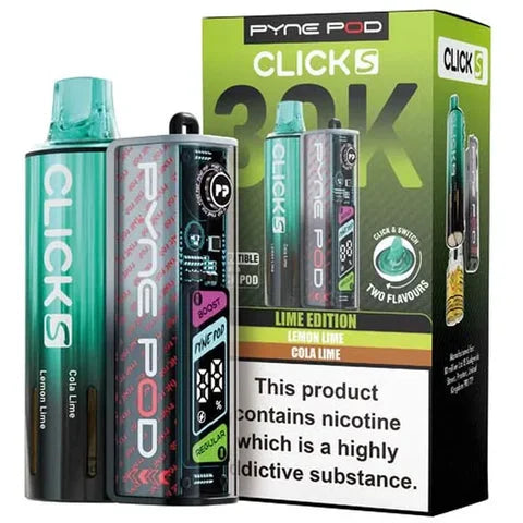 Pyne Pod Click S 30K Prefilled Pod Kit | only £10.99 | Cheapest Vape Shop in Uk