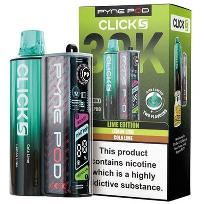 Pyne Pod Click S 30K Prefilled Pod Kit - Box of 10 | only £87.99 | Cheapest Vape Shop in Uk