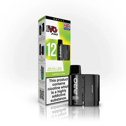 IVG Pro 12 Prefilled Pods | Only £6.99 | Any 3 For £17.99 | only £6.99 | Cheapest Vape Shop in Uk