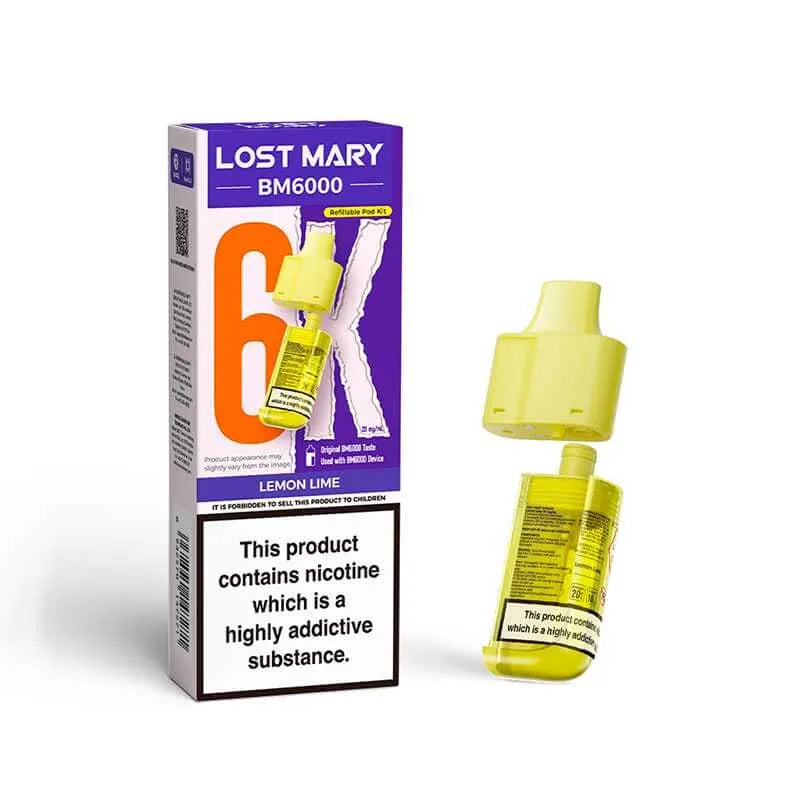 Lost Mary BM6000 Prefilled Vape Pods - Box of 10 | only £52 | Cheapest Vape Shop in Uk