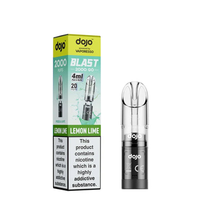 Vaporesso DOJO Blast Go 2000 Prefilled Pods | only £4.49 | Cheapest Vape Shop in Uk