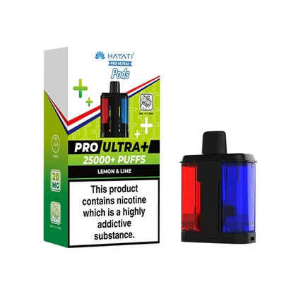 Hayati Pro Ultra Plus 25k Prefilled Pods | Only £7.99 | Any 3 for £20.99 | only £7.99 | Cheapest Vape Shop in Uk